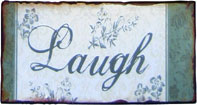 Laugh sign